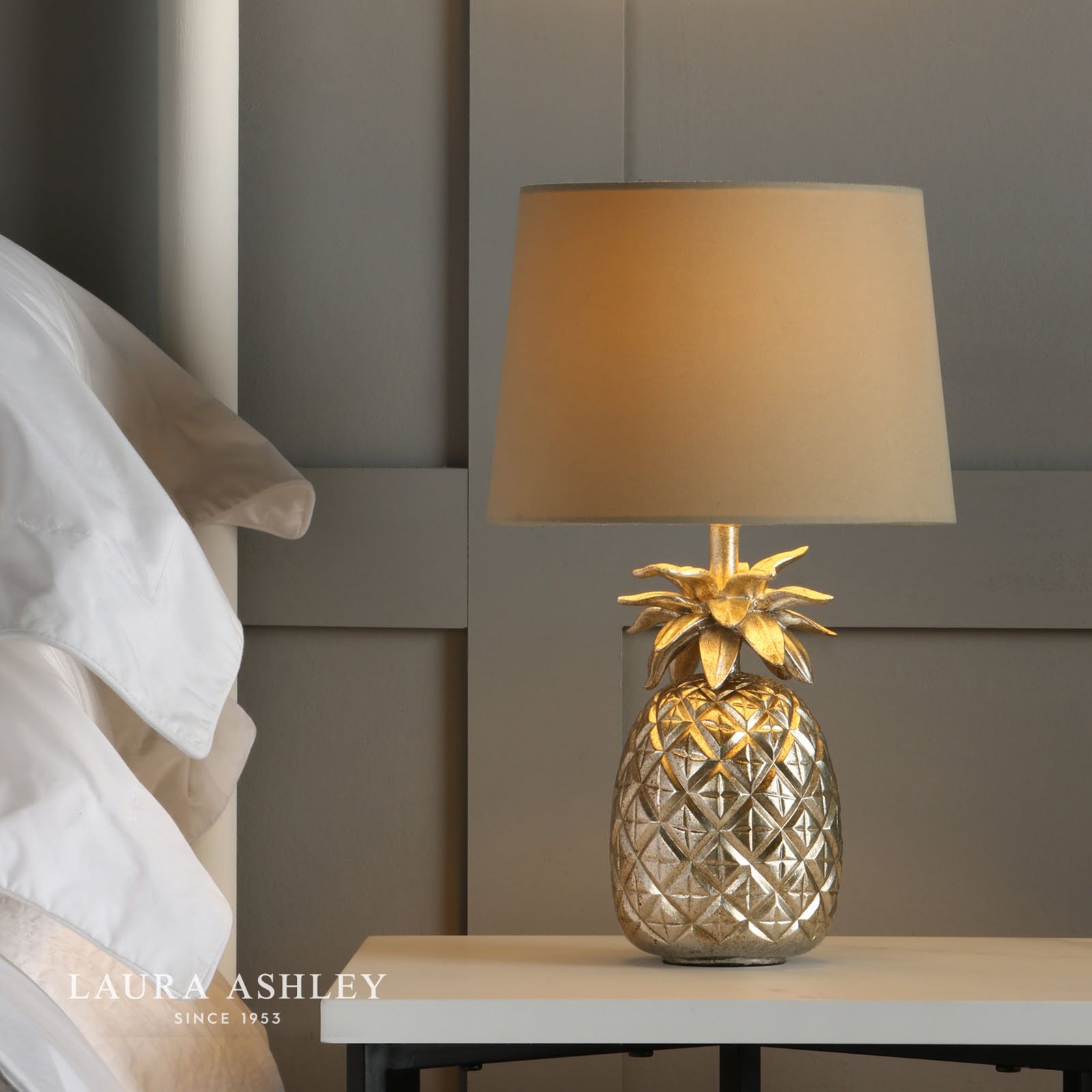 small pineapple lamp