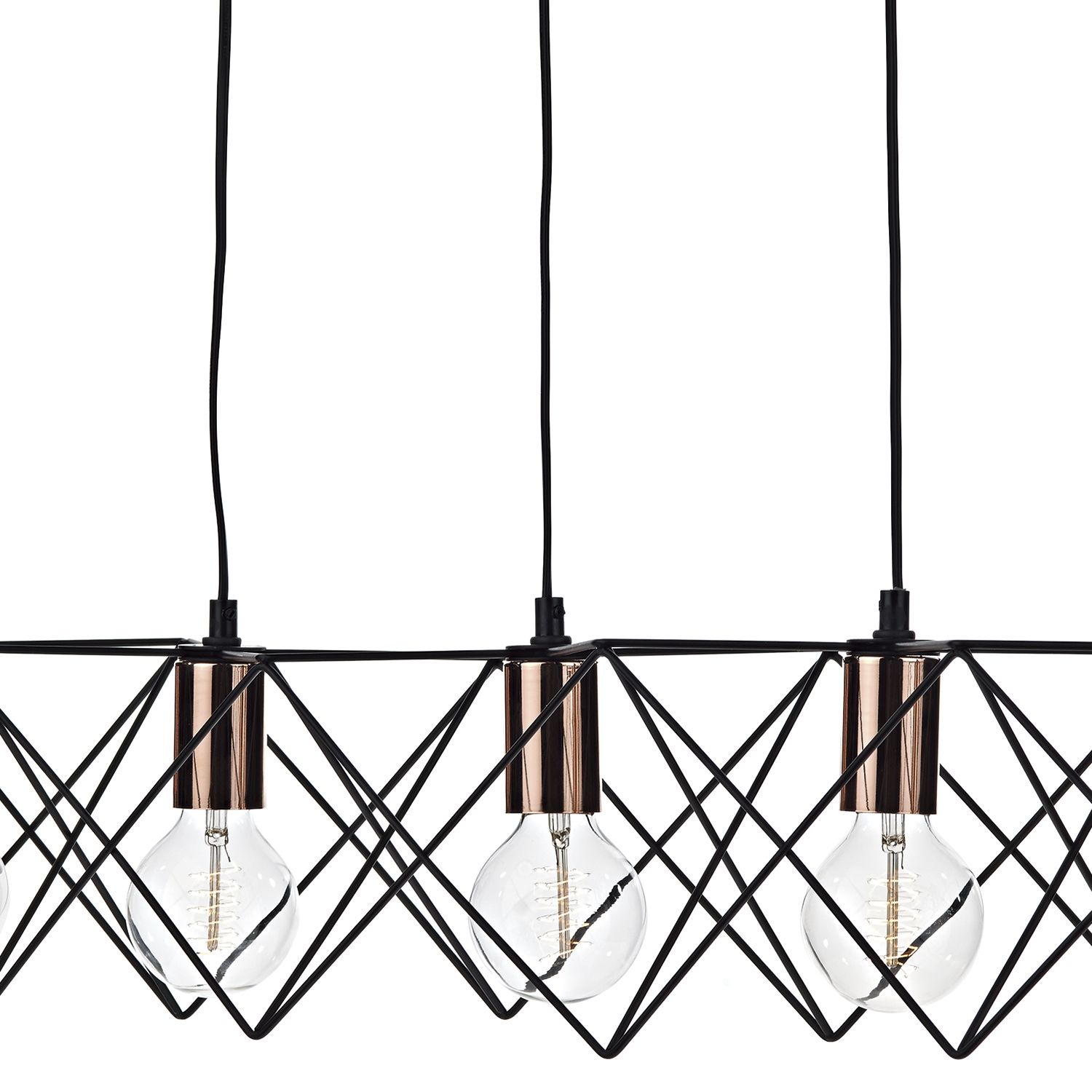 midi 5 light bar pendant