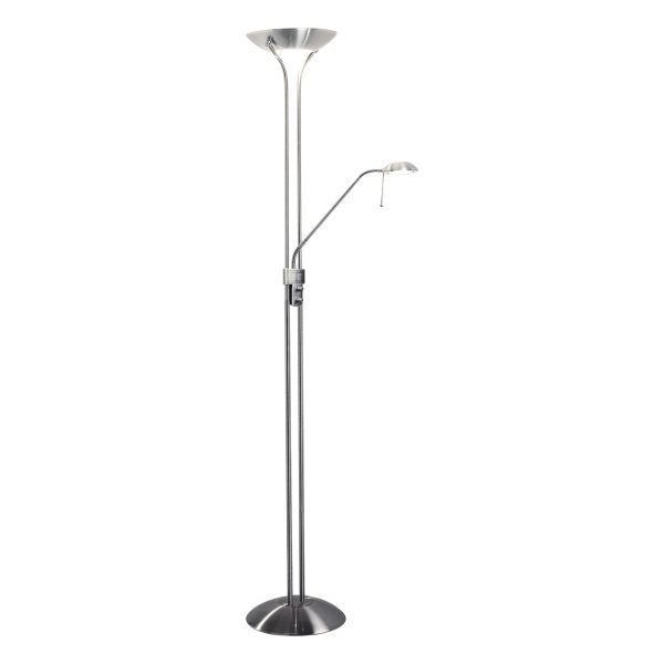 Montana Floor Lamp Satin Chrome - Image 4