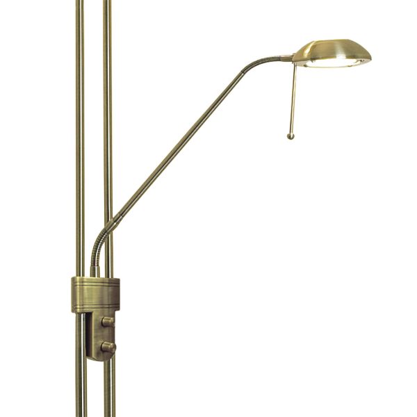 Montana Floor Lamp Antique Brass - Image 2