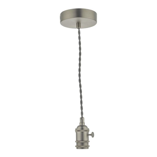 Accessory 1 Light Suspension Antique Chrome