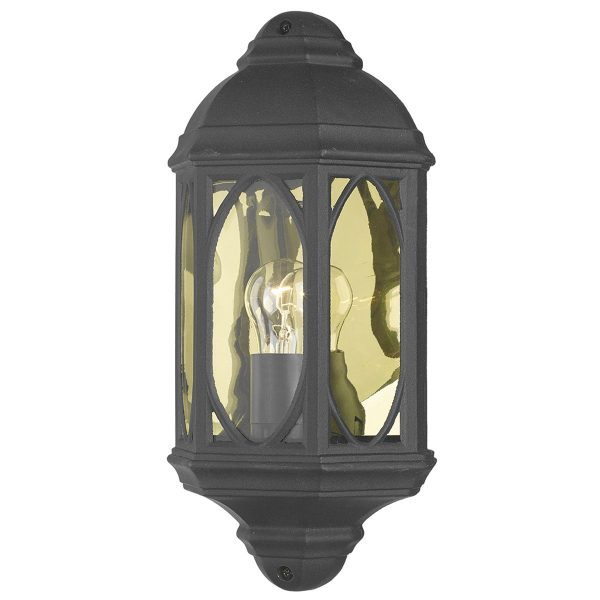 Tenby Wall Light Black IP43 - Image 3