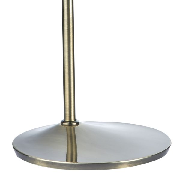 Wellington Floor Lamp Antique Brass LED