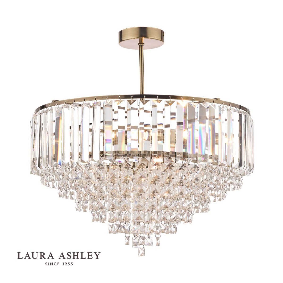 laura ashley crystal lights