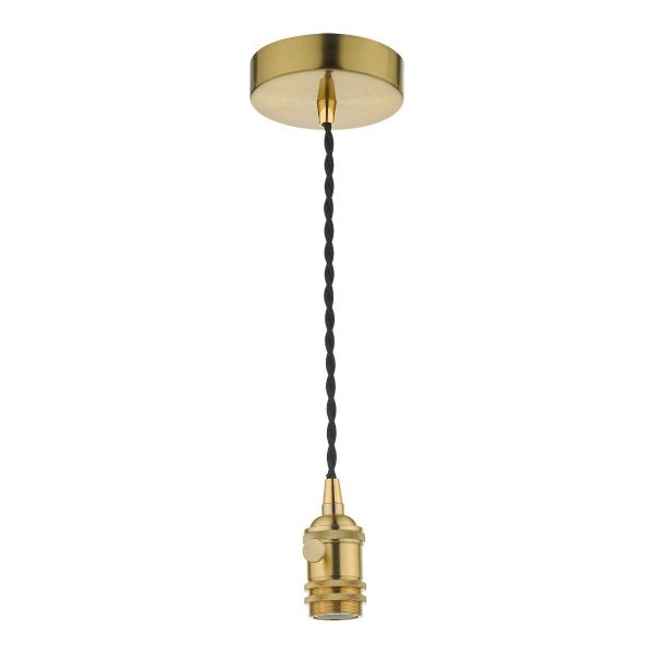 Accessory 1 Light Suspension In Brass - Image 2