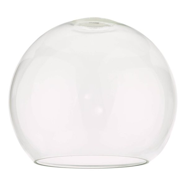 Accessory Easy Fit Open Round Glass Shade