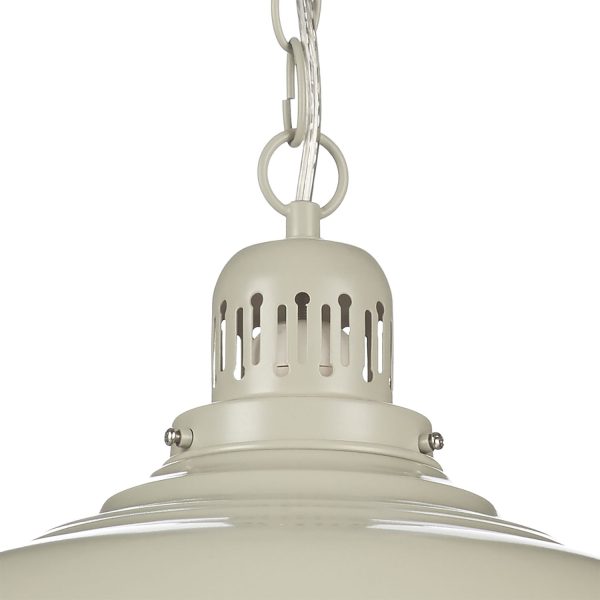 Nantucket 1 Light Pendant Putty