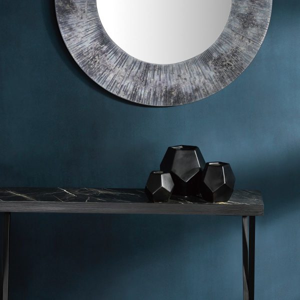 Data Console Table Dark Marble - Image 4