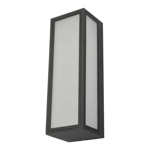 Arham 1 Light Wall Light Anthracite IP65 LED - Image 2