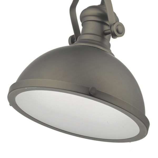 Arona 1lt Pendant Antique Pewter & Glass - Image 5