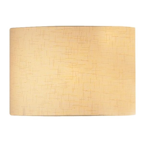 Avenue Cream Linen Drum Shade 40cm