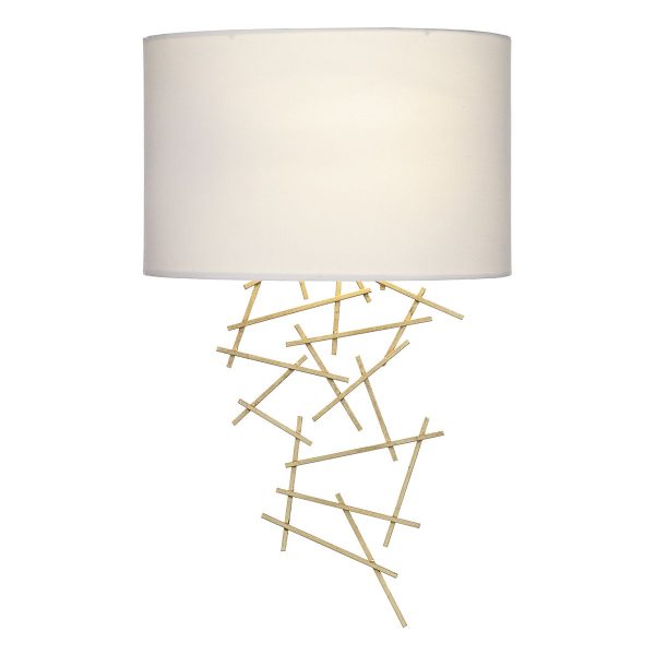 Cevero Wall Light Gold C/W Shade