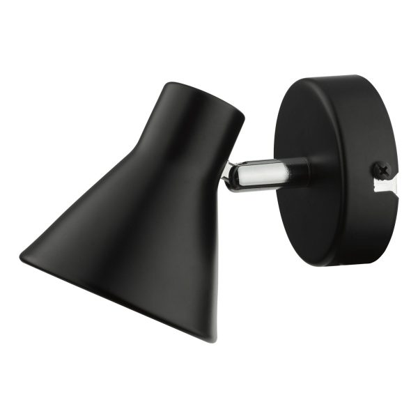 Diza Single Spotlight Matt Black - Image 4