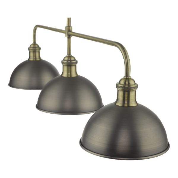 Governor 3 Light Bar Antique Chrome Antique Brass - Image 5