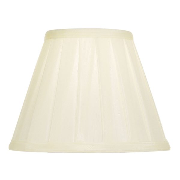 Hazel Cream Faux Silk Tapered Drum Shade 17cm