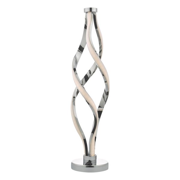 Jive Table Lamp Aluminium & White LED