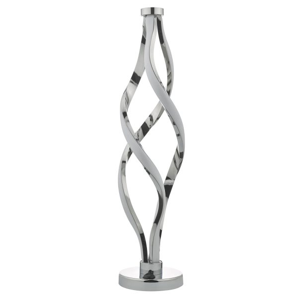 Jive Table Lamp Aluminium & White LED - Image 2