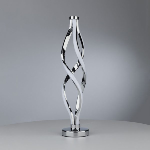 Jive Table Lamp Aluminium & White LED - Image 6