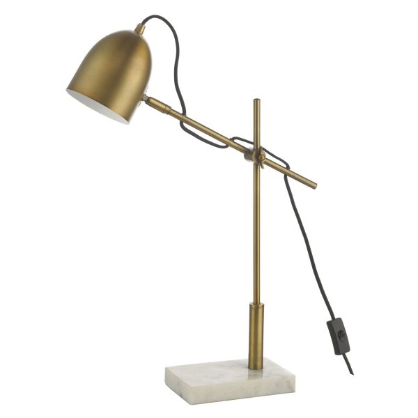 Mendal Task Lamp Bronze & Marble - Image 2