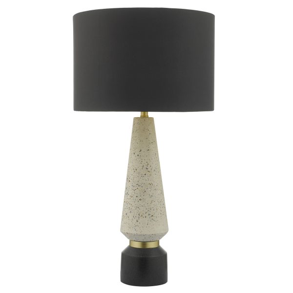 Onora Table Lamp White & Black With Shade - Image 2