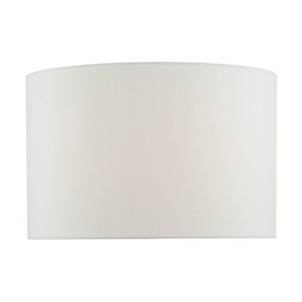 Osuna Ivory Linen Drum Shade 34cm