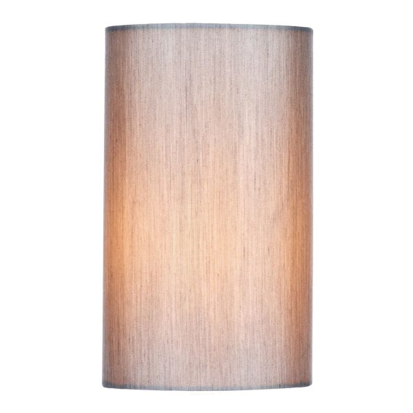 Tico Grey Cotton Cylinder Shade 13cm