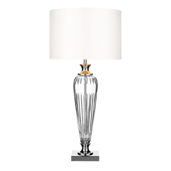 Hinton Table Lamp Crystal complete with Shade