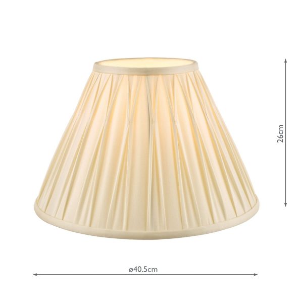 Laura Ashley Fenn Silk Empire Drum Shade Ivory 40cm/16 inch - Image 5