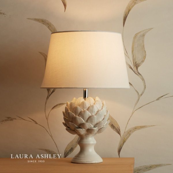 Laura Ashley Artichoke 1 Light Ceramic Table Lamp with Shade - Image 3