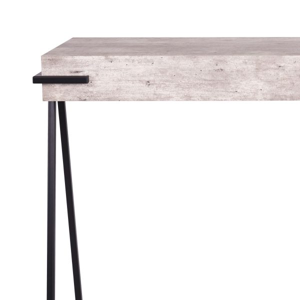 Royan Console Table Concrete Effect - Image 2