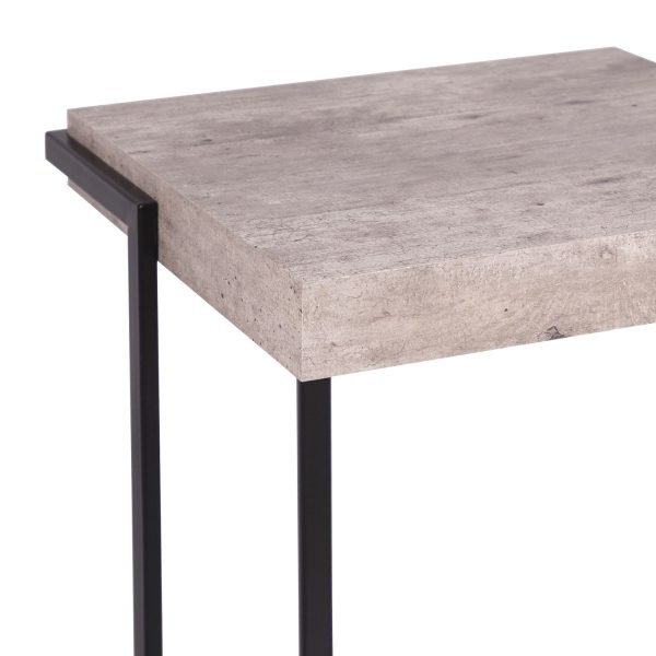 Royan Square Table Concrete Effect - Image 2