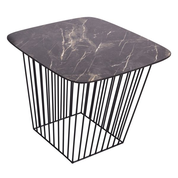 Veila Pack Of 2 Tables Dark Marble - Image 2