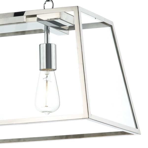 Academy 3 Light Pendant Stainless Steel - Image 2