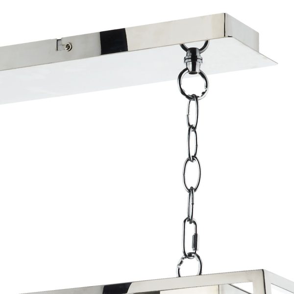 Academy 3 Light Pendant Stainless Steel