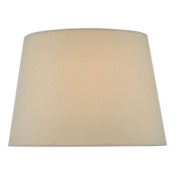 Alina Taupe Faux Silk Tapered Drum Shade 26cm