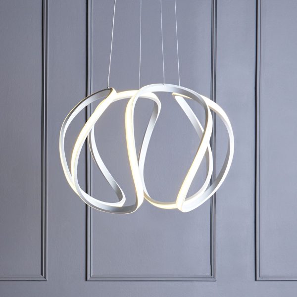 Alonsa Pendant Small White LED - Image 3