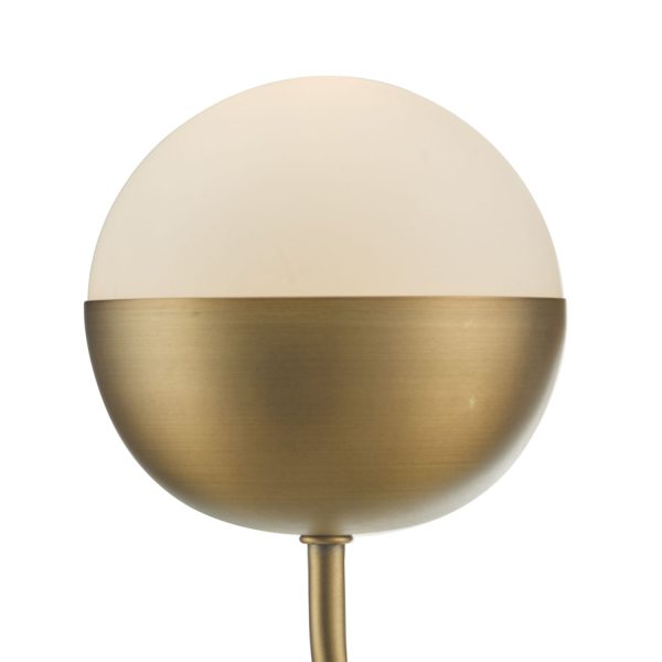 Andre 1lt Wall Light Aged Brass - Image 3