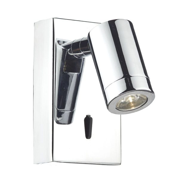 Anvil Wall Bracket Polished Chrome LED - Image 3