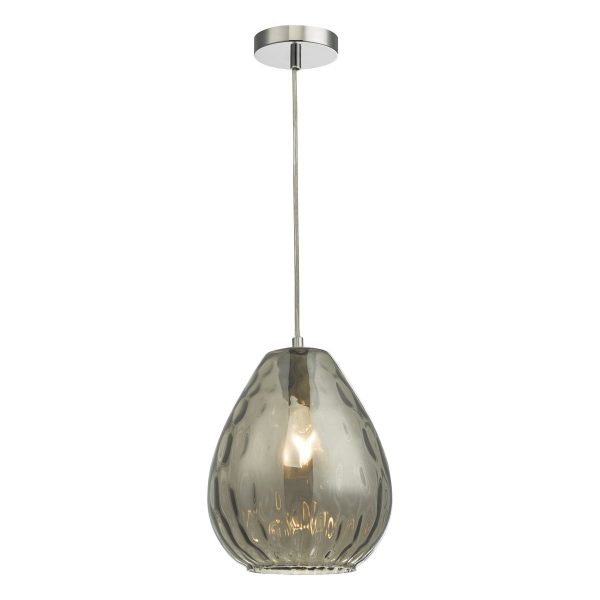 Apulia 1lt Pendant Smoked Glass - Image 3