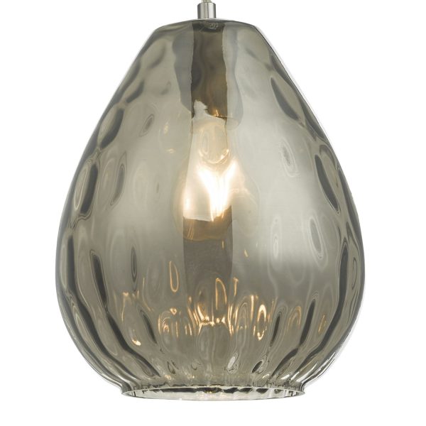 Apulia 1lt Pendant Smoked Glass - Image 2