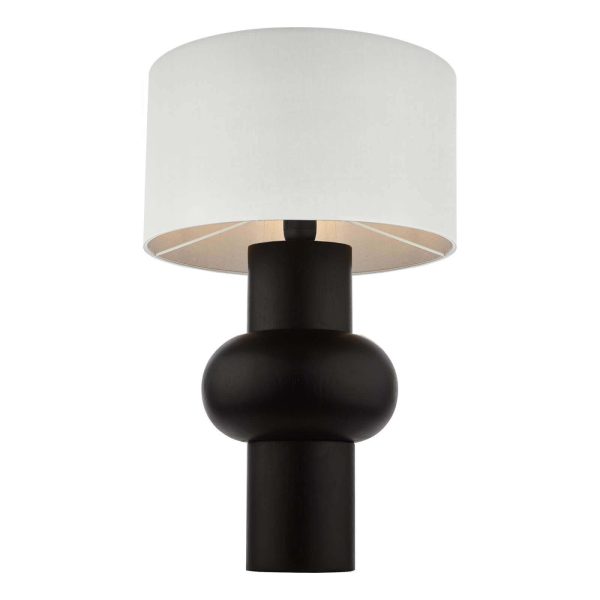 Arran Table Lamp Black With Shade - Image 3