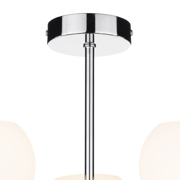 Aruba 5 Light Semi Flush Polished Chrome - Image 3