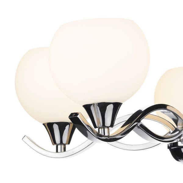 Aruba 5 Light Semi Flush Polished Chrome - Image 2