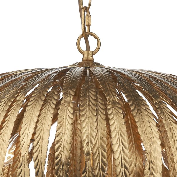 Atticus 5 Light Pendant Gold - Image 3