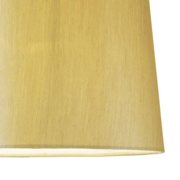 Balthazar 38cm Gold Faux Silk Tapered Drum - Image 4