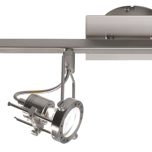 Bauhaus 4 Light Bar Satin Chrome GU10 - Image 2