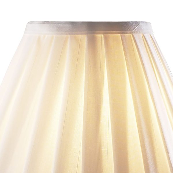 Beau Touch Table Lamp Satin Chrome complete with BEA122 Shade