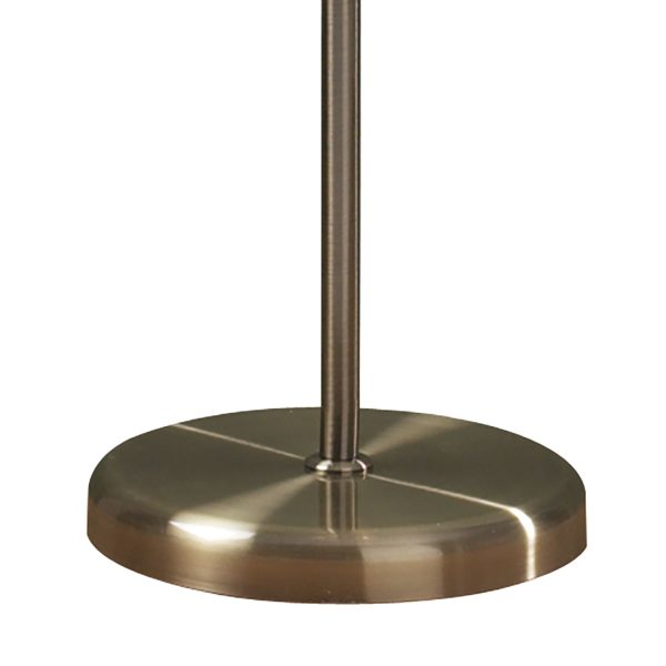 Boston Floor Lamp Antique Brass