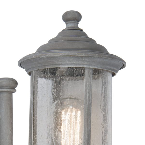 Brompton Wall Lantern Old Iron IP43 - Image 3