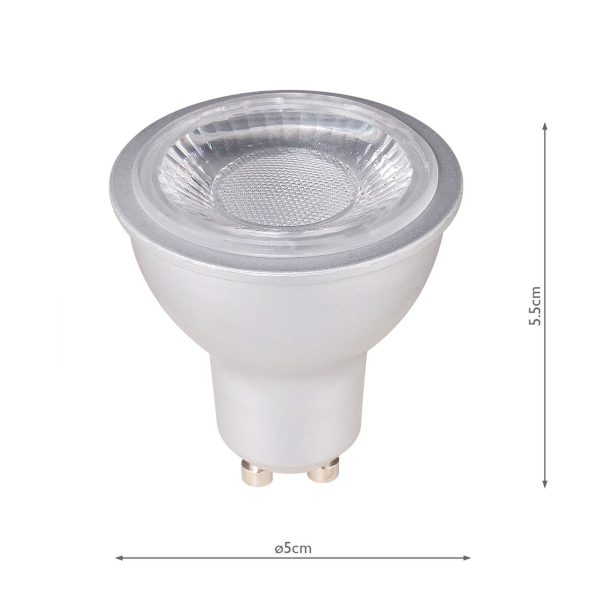 (SOLD AS 5PK) GU10 LED DIM 6W 450LM LAMP - Image 4